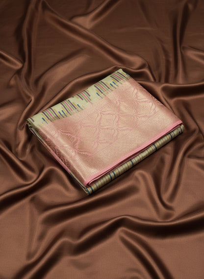 Pune Silk Banarasi Digital Print Saree