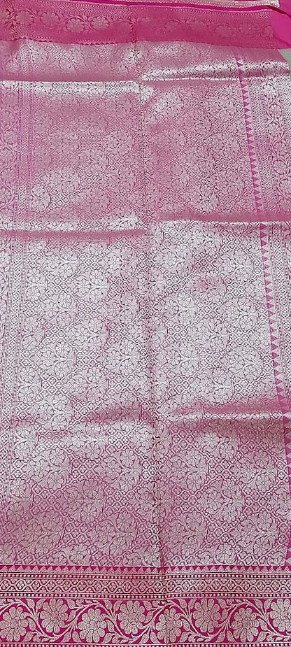 Jamdani Cream White Saree